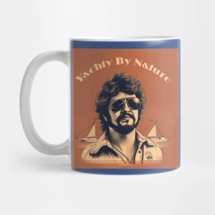 Yachty By Nature Yacht Rock Sailing Nautical Mug